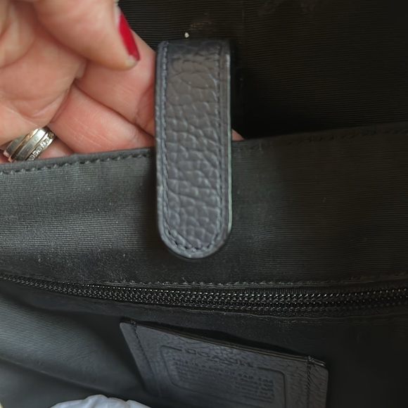 Coach backpack men’s or unisex Navy Blue - Picture 14 of 14